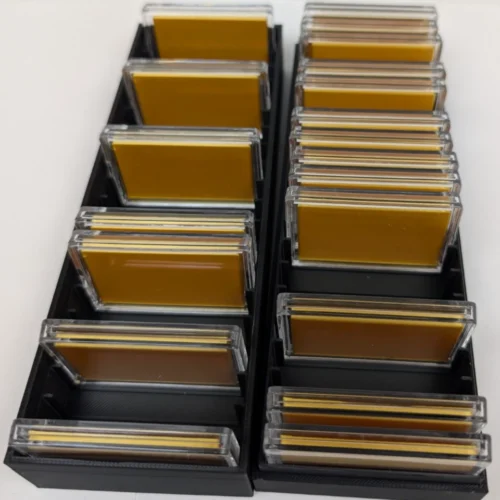 20-Slot 1 oz Bar Capsule Storage Box (Fits up to 58 × 8 mm) | Serial Shield 3D™